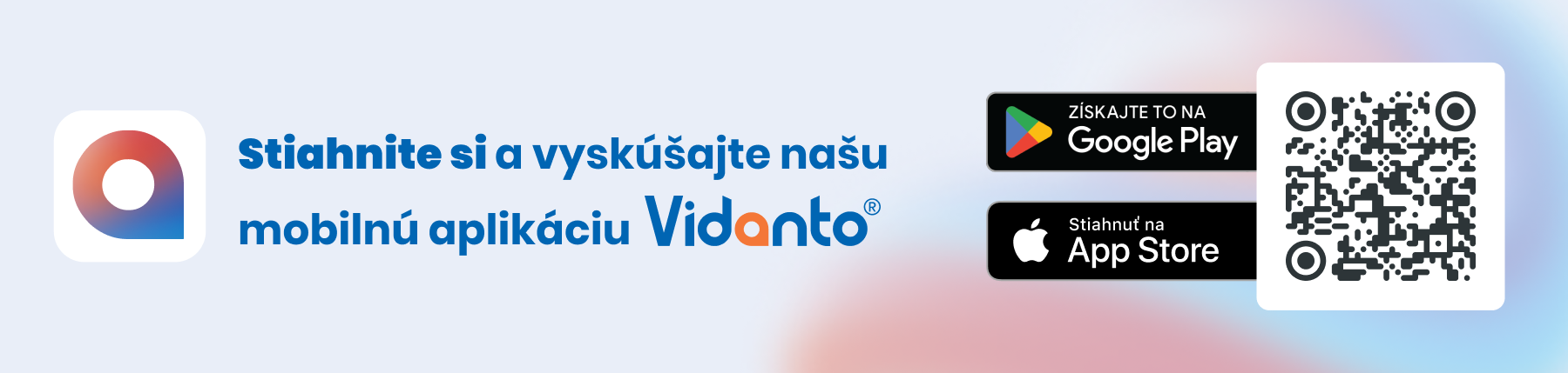 Moduly mobilnej aplikácie Vidanto